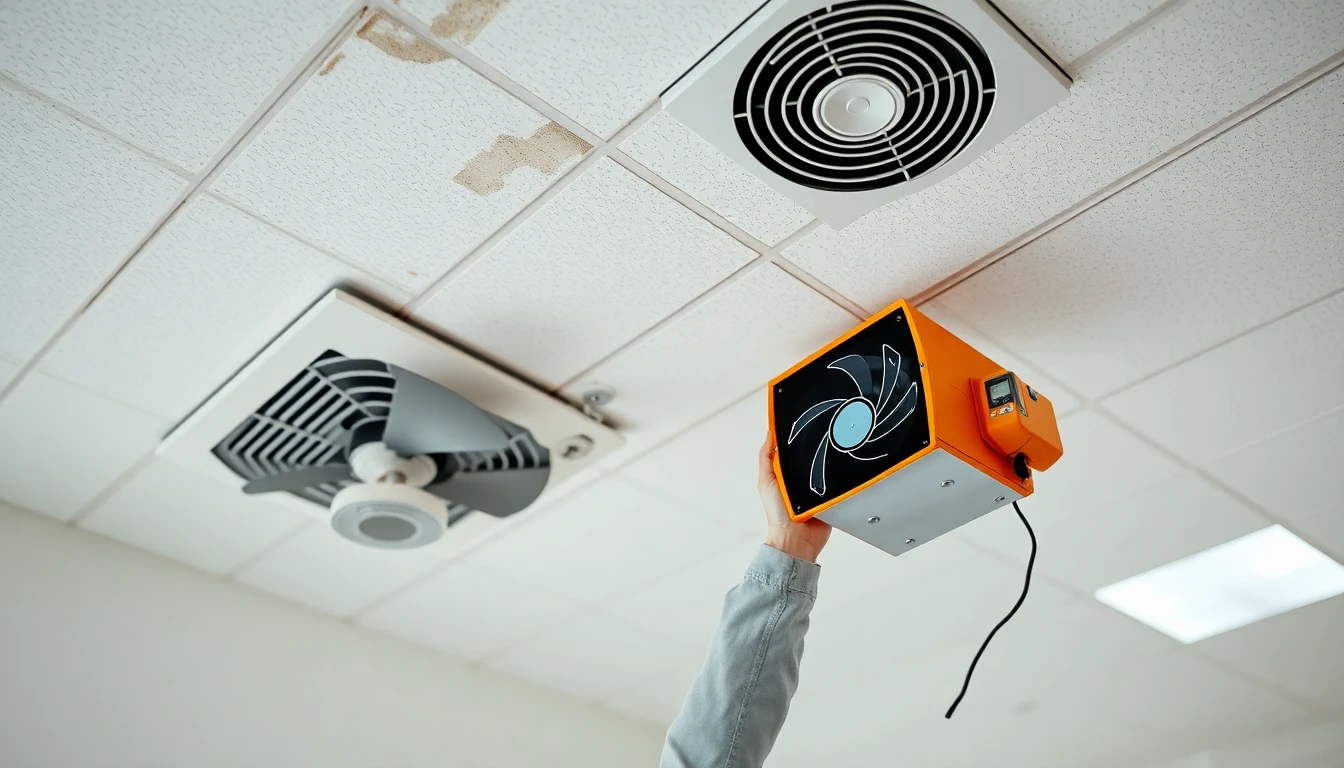 Ceiling Water Damage Repair